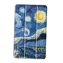 Blue Stars Thin Folio Stand Leather Case for Huawei Mediapad M3 Lite 8