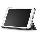 Blue Stars Thin Folio Stand Leather Case for Huawei Mediapad M3 Lite 8