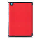 Folding Cover Auto Sleep/Wake Up Smart Case for Kobo Aura One 7.8inch Tablet Red