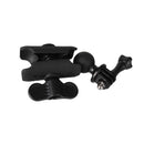 Rotate Diving Light Butterfly-type Clamp Clip + Ball Adapter For Gopro 5/4