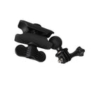 Rotate Diving Light Butterfly-type Clamp Clip + Ball Adapter For Gopro 5/4