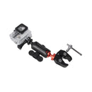 Rotate Diving Light Butterfly-type Clamp Clip + Ball Adapter For Gopro 5/4