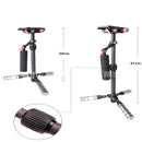 Carbon Fiber Handheld Stabilizer Steadicam 1/4" For Dslr Camera DV Video
