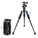 Mini Aluminum Alloy Tripod Stand With Ball Head Quick Release For Camera
