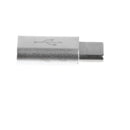 Micro USB Female to USB 3.0 Type C Male Adapter Data Syncing and Charging For Meizu Silver