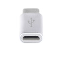 Micro USB Female to USB 3.0 Type C Male Adapter Data Syncing and Charging For Meizu Silver