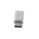 Micro USB Female to USB 3.0 Type C Male Adapter Data Syncing and Charging For Meizu Silver