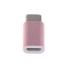 Micro USB Female to USB 3.0 Type C Male Adapter Data Syncing and Charging For Meizu Rose Gold