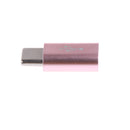 Micro USB Female to USB 3.0 Type C Male Adapter Data Syncing and Charging For Meizu Rose Gold