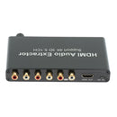 5.1CH 4K 3D HDMI Audio Extractor Converter HDMI to HDMI Decoder Adapter