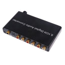 SPDIF 5.1CH Audio Converter Digital Decoder Support Coaxial DTS/AC3 for HDTV