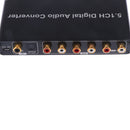 SPDIF 5.1CH Audio Converter Digital Decoder Support Coaxial DTS/AC3 for HDTV