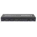 Video 4x1 HDMI Quad Multi-Viewer with Seamless Switcher Selector 3D 1080p