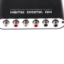 AC3/DTS Digital Optical Audio 5.1Channel Stereo Analog RCA Converter Adapter