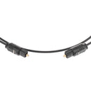 Digital Optical Coax to Analog L/R Audio Converter Adapter with Fiber Cable
