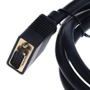 1.5m/5FT VGA Male To Female Video Monitor Cable Gold Plated For Projector
