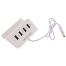 High Speed 4 Port USB 2.0 OTG Hub Splitter Expansion For Phone Computer