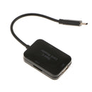 USB 3.1 Type C Hub Adapter Memory Card Reader for SD/TF Card w/ OTG Function Black