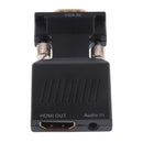 1080P VGA Male to HDMI Female M-F Video Adapter Converter for HDTV Computer