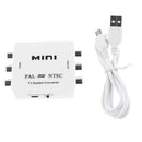 PAL NTSC SECAM To NTSC PAL TV Video System Converter Switcher Adapter