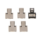 5 Pieces Micro USB Male To USB Female OTG Adapter Converter For Tablet Phone