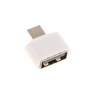 10 Pack Micro USB To USB2.0 Adapter Plug Mini OTG Converter For Android Mobile White