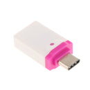 USB 3.0 Female To Type C Male Converter Adapter On The Go(OTG) Rose