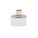 5 Pack Micro USB To USB2.0 Adapter Plug Mini OTG Converter For Android Mobile White