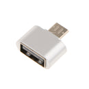 5 Pack Micro USB To USB2.0 Adapter Plug Mini OTG Converter For Android Mobile White