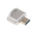 USB 3.1 Type-C Male to USB Female Adapter Connector Adapter for PC Silver