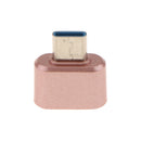 USB 3.1 Type-C Male to USB Female Adapter Connector Adapter for PC Rose Gold