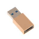 USB3.1 Type C Female to Type A USB 3.0 Male F/M Converter Connector Adapter Gold