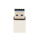 USB 3.0 Male (USB-A) to USB 3.1 type C (USB-C) Female F/M Connector Silver