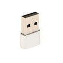 USB3.1 USB-C(Type C) Female to Type A USB2.0 Male Converter Adapter Plug Silver