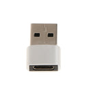 USB3.1 USB-C(Type C) Female to Type A USB2.0 Male Converter Adapter Plug Silver