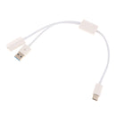 2In1 USB3.1 Type-C Male Connector to Female OTG Data Cable For Tablet Phone