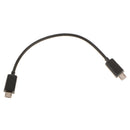 Micro USB Type B Male To Male 5 Pin Converter OTG Adapter Lead Data Sync Cable