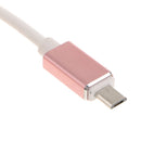 OTG Adapter Micro USB Male To USB 2.0 Female Data Sync Charging Cable Cord Rose Gold