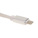 2 in 1 Type-C Splitter to USB-C & USB 3.0 Female OTG Data Charging Cable Silver