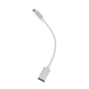 USB Type C To USB 3.0 Adapter Charge And Sync Cable OTG Host Cable Silver