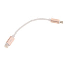 Type-C Date Connector TypeC USB Type C Male to Male Phone Cable Adapter Adaptor Gold