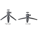 Tabletop Travel Mini Tripod Handeld Selfie & Ball Head for Camera Camcorder