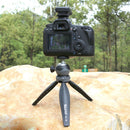 Tabletop Travel Mini Tripod Handeld Selfie & Ball Head for Camera Camcorder