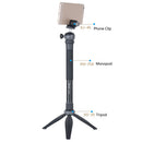 Tabletop Travel Mini Tripod Handeld Selfie & Ball Head for Camera Camcorder