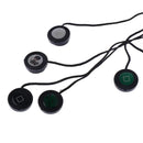 5 Pack Lens Cap Keeper Holder Strap Anti-lost Rope with Leash for SLR Camera