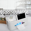 Cable wire Management Box Organizer for Power Strips Adapters USB Hub Gray