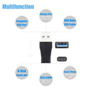 USB-C Type C Female to USB 3.0 Male OTG Fast Charging & Data Sync Adapter for Phone Macbook