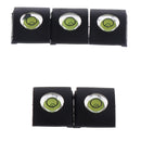 5x Flash Hot Shoe Cover Cap Bubble Spirit Level Protective Case for Cameras