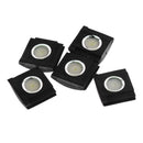 5x Flash Hot Shoe Cover Cap Bubble Spirit Level Protective Case for Cameras