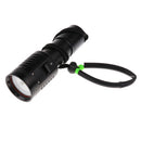 Professional Waterproof Diving LED Flashlight Photography Underwater Video Torch Light